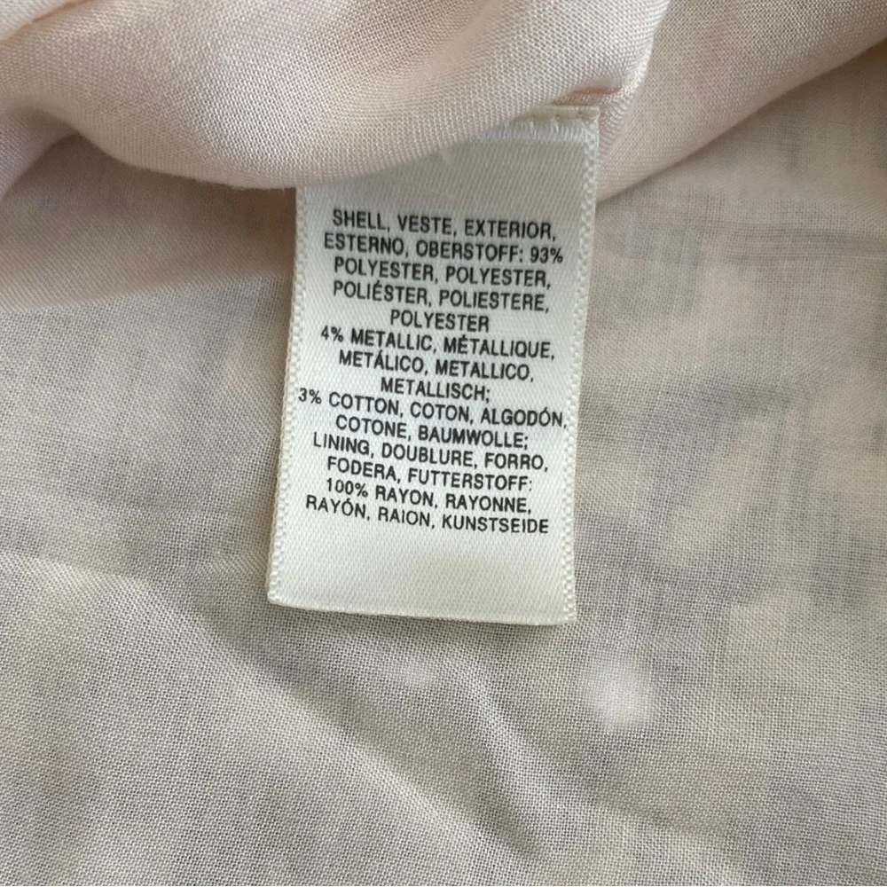 Anthropologie Moulinette Soeurs  April Jacquard Gold Midi Dress  Size 10 - Picture 10 of 10